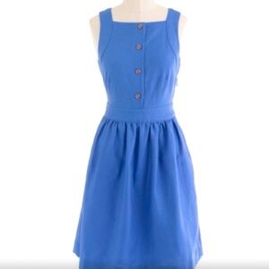 J. Crew Linen Button-Front Sundress 6